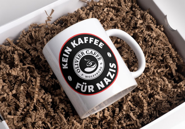 "Kein Kaffee für Nazis" Pott